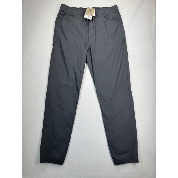 Patagonia Men's Quandary Joggers Forge Grey Size Large NWT Hiking $119 MSRP